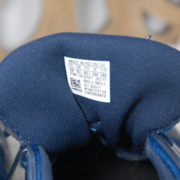 Adidas Mens Cloudfoam Ortholite Running Sneaker Shoes Blue White BB4659 Size 11 - Picture 13 of 13